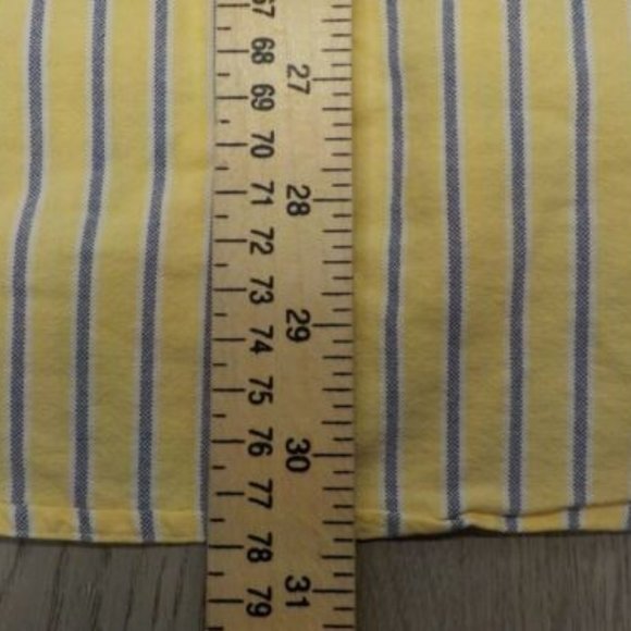Ralph Lauren Pony Logo Men's Dress Shirt Size XLCasual Striped Collared Button - Picture 7 of 8